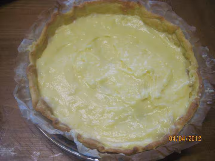 Tarte aux fraises et kiwis creme patissiere