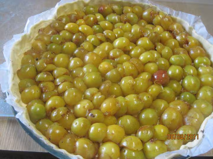 Tarte aux mirabelles