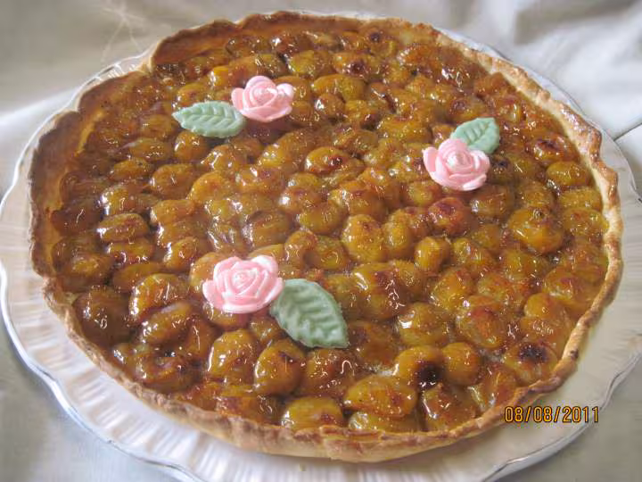 Tarte aux mirabelles