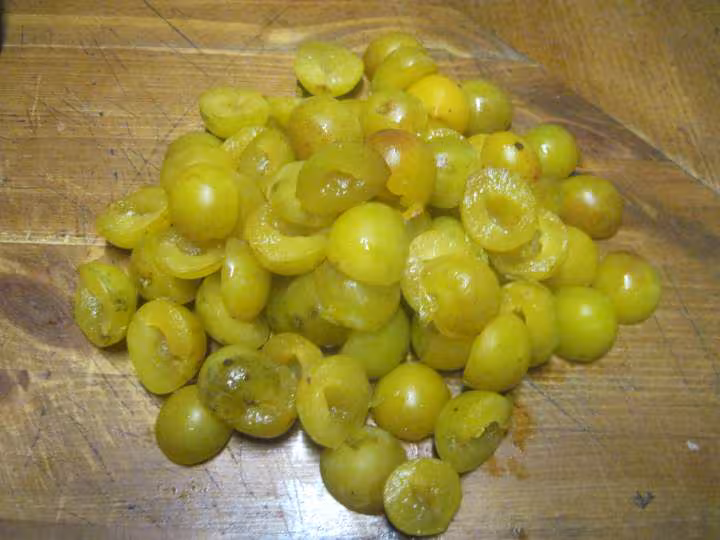 Tarte aux mirabelles nature