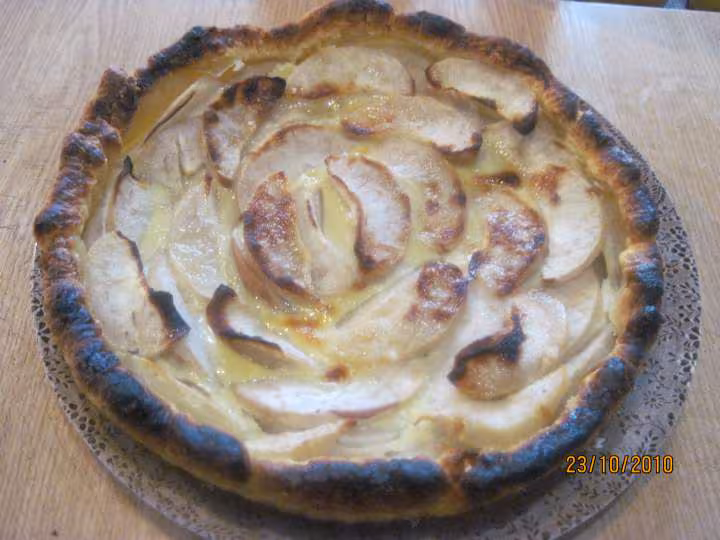 Tarte aux nashi de chine