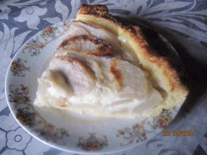 Tarte aux nashi de chine