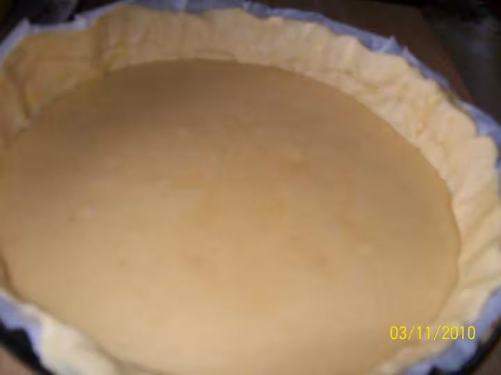 Tarte aux poires creme d amandes