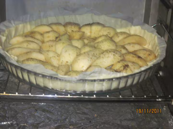 Tarte aux poires nature