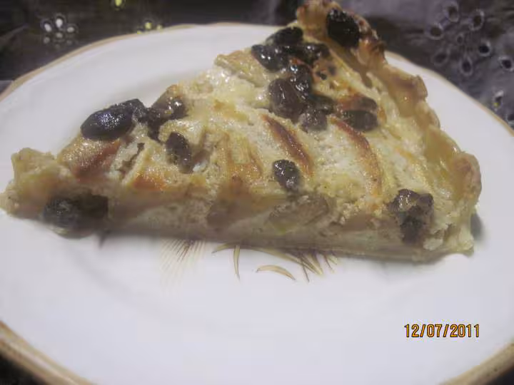 Tarte aux pommes aux raisins