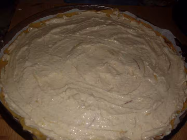 Tarte aux pommes chocolat creme fraiche a la poudre d amandes