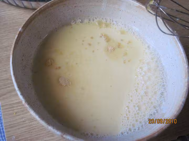 Tarte aux pommes et de noisettes