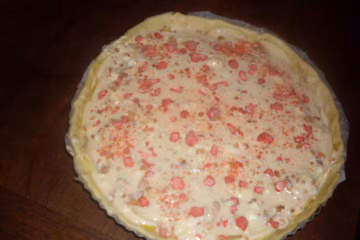 Tarte aux pommes marcaspone