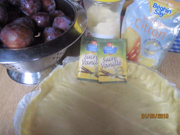 Tarte aux questches nature