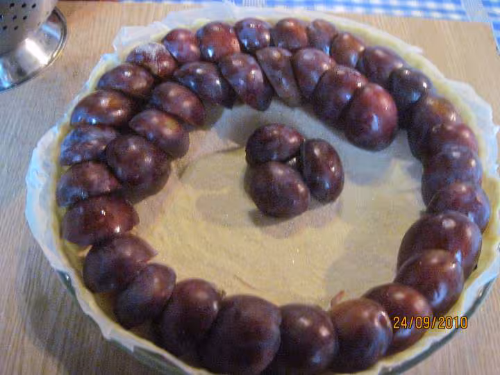Tarte aux questches nature