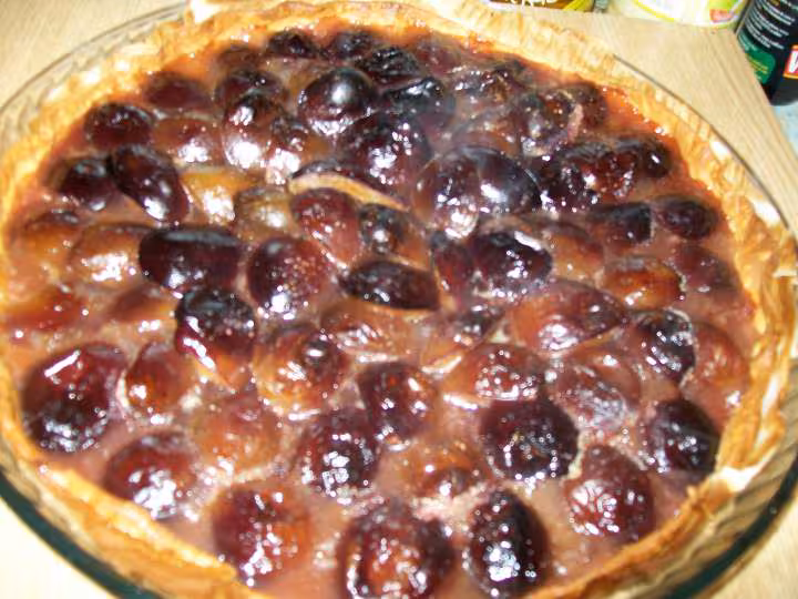 Tarte aux quetsches