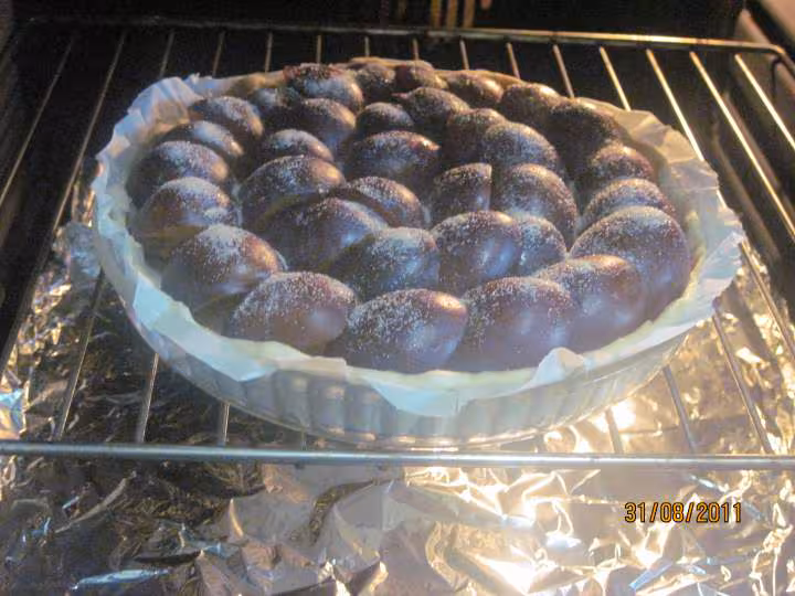 Tarte aux quetsches nature