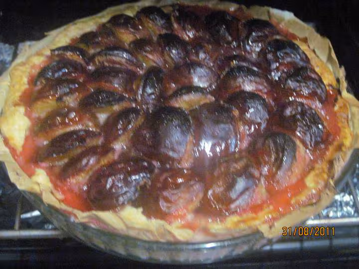 Tarte aux quetsches nature