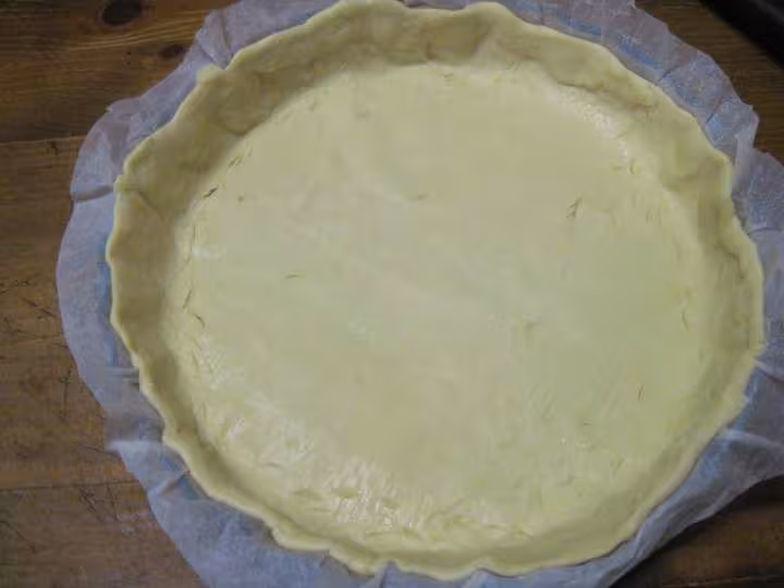 Tarte aux tomates a la creme moutarde