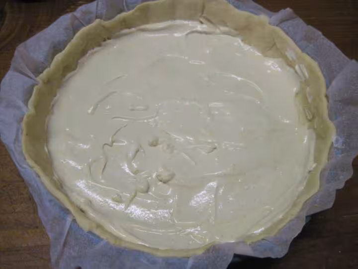 Tarte aux tomates a la creme moutarde
