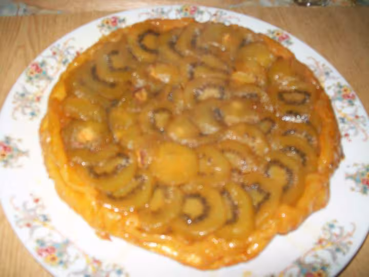 Tarte tatin aux kiwis amp pommes