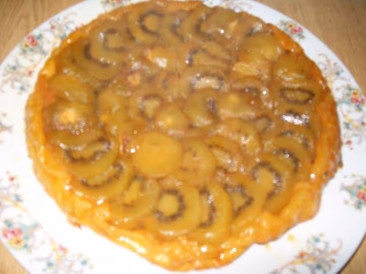 Tarte tatin aux kiwis amp pommes