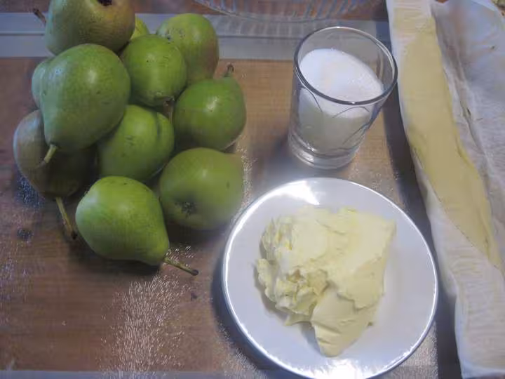 Tarte tatin aux poires