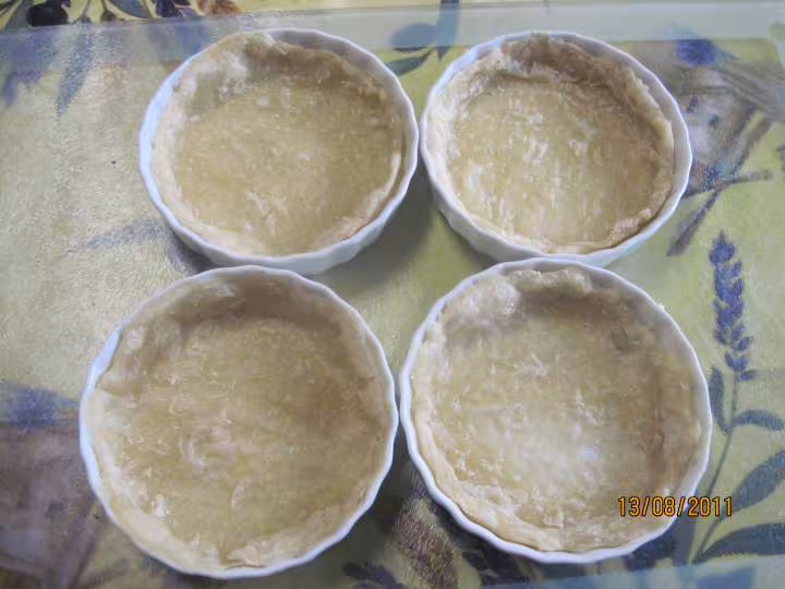 Tartelettes aux framboises
