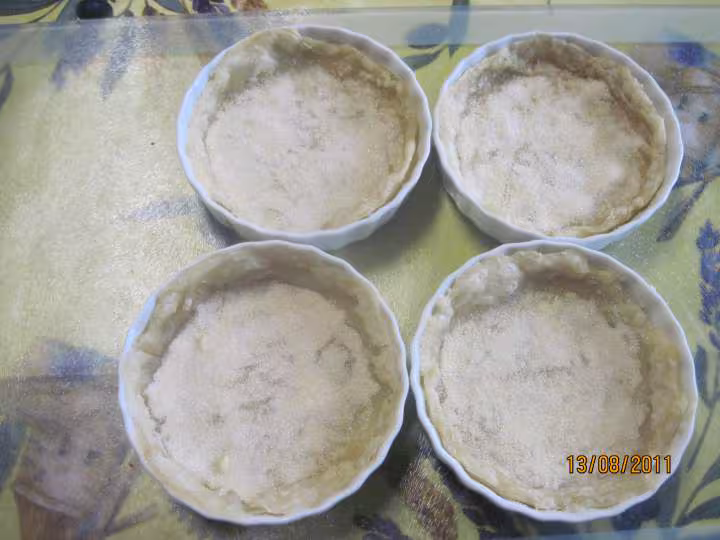Tartelettes aux framboises