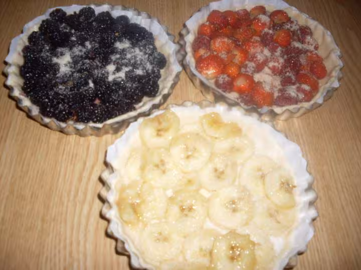 Tartelettes aux fruits