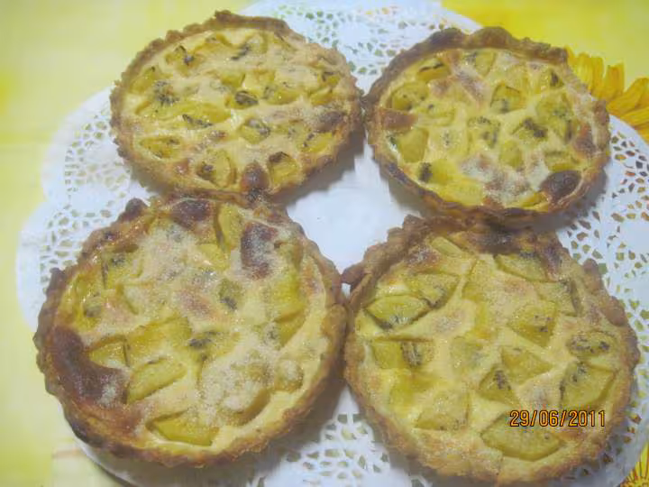 Tartelettes aux kiwis jaunes