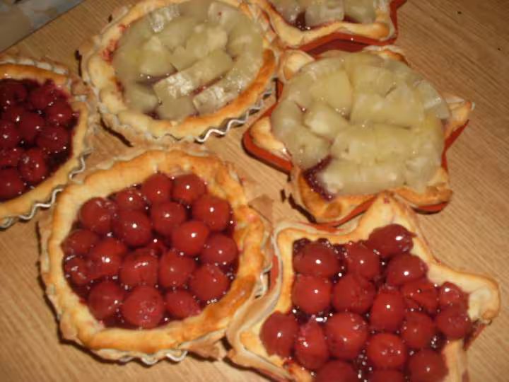 Tartelettes confiture amp fruits