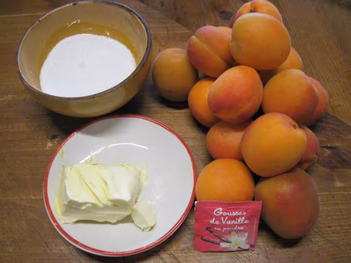 Tatin aux abricots