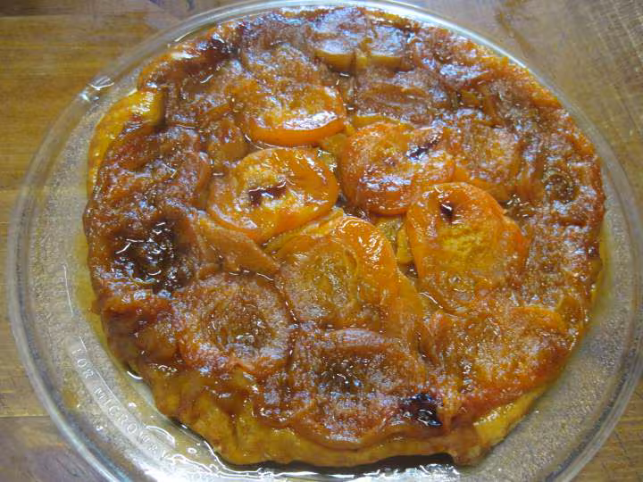 Tatin aux abricots