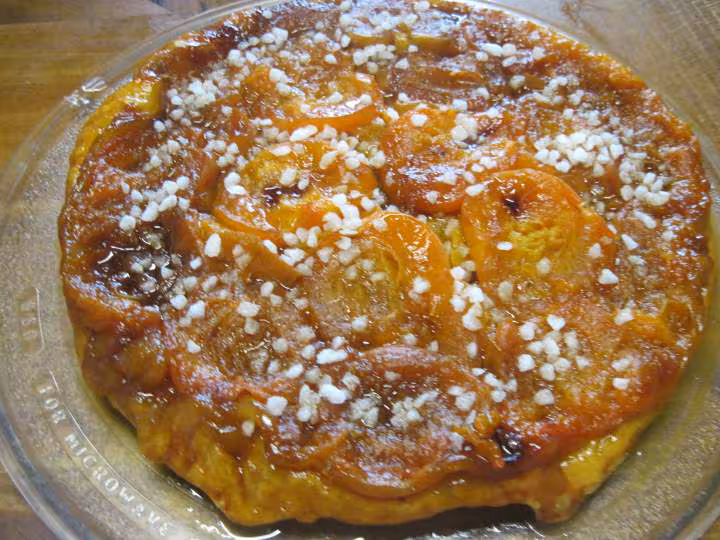Tatin aux abricots
