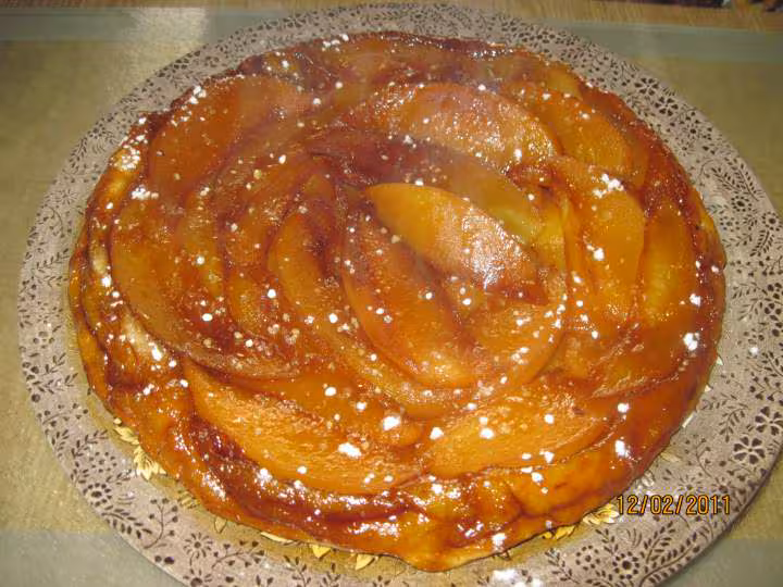 Tatin aux mangues caramelises