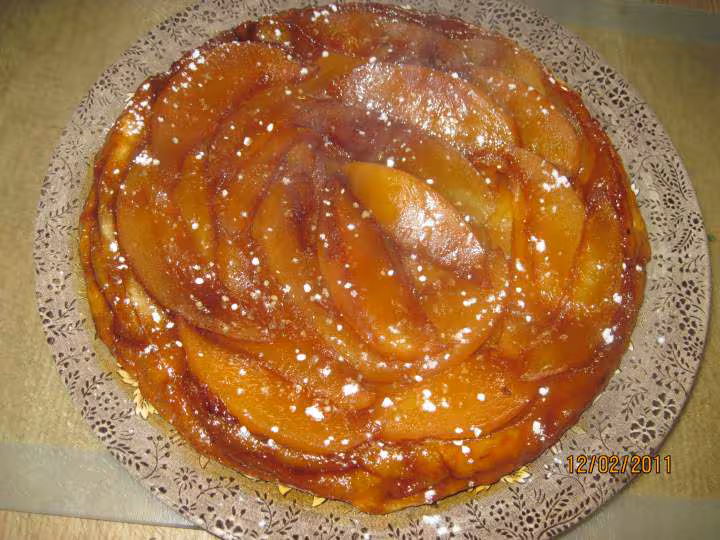 Tatin aux mangues caramelises
