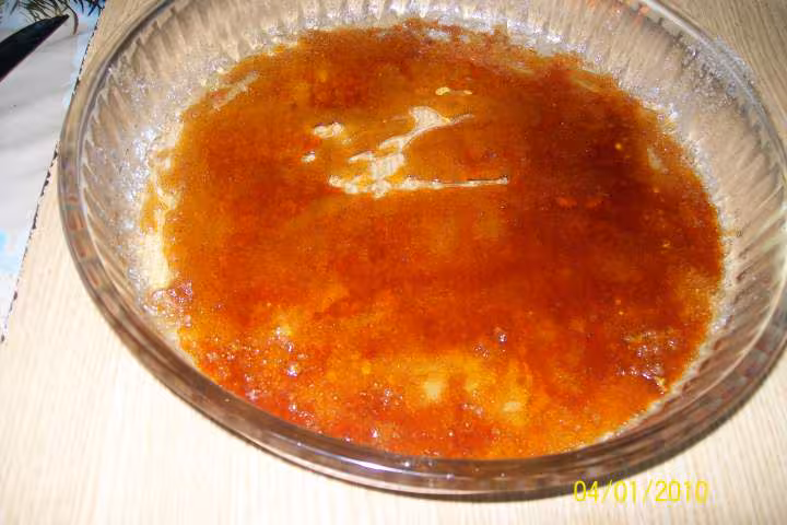 Tatin aux myrtilles et pommes