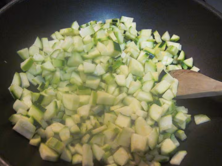 Terrine aux courgettes crabe et fromage de chevre