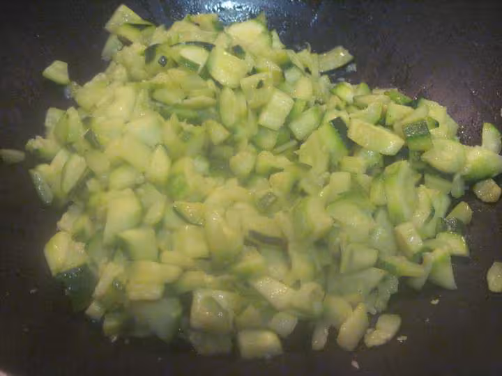 Terrine aux courgettes crabe et fromage de chevre