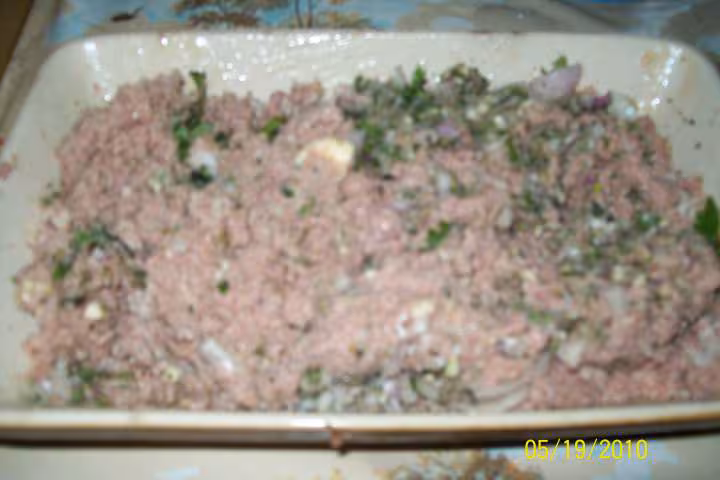 Terrine de canard champignons poivrons au porto