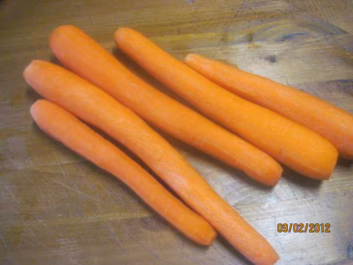 Terrine de carottes aux noix de st jacques