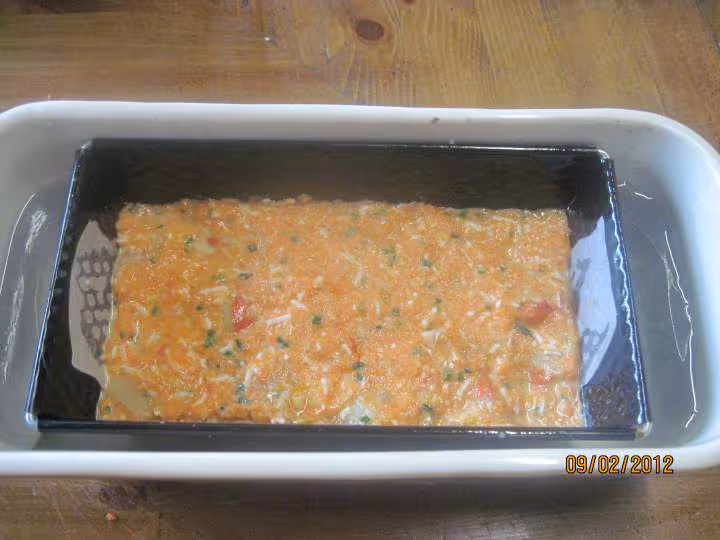 Terrine de carottes aux noix de st jacques