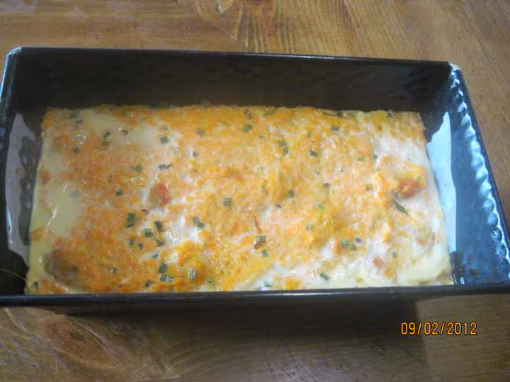 Terrine de carottes aux noix de st jacques