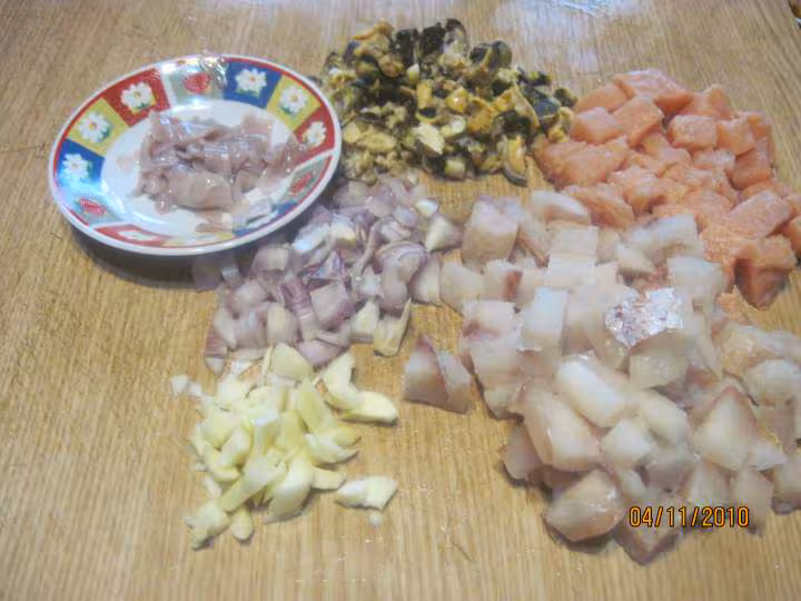 Terrine de crustaces au bain marie