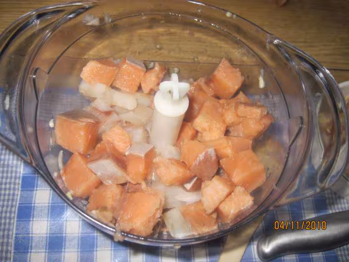 Terrine de crustaces au bain marie