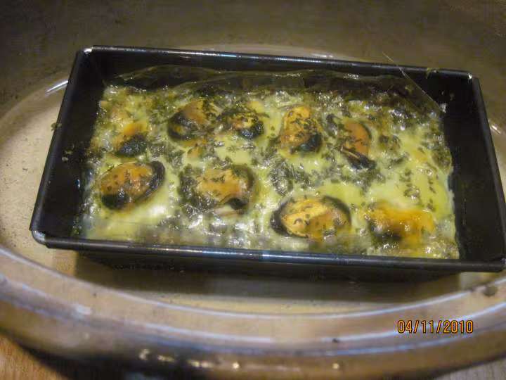 Terrine de crustaces au bain marie