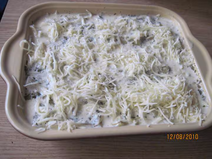Tiges de blettes en gratin