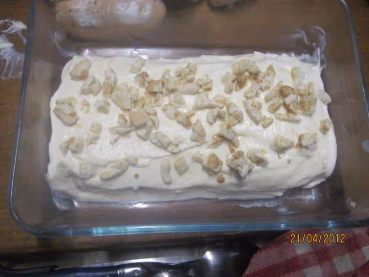 Tiramisu a la mascarpone au nougat