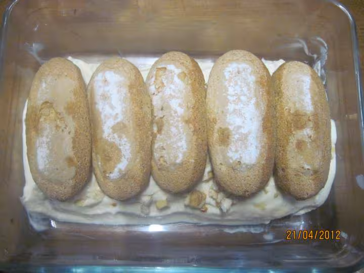 Tiramisu a la mascarpone au nougat