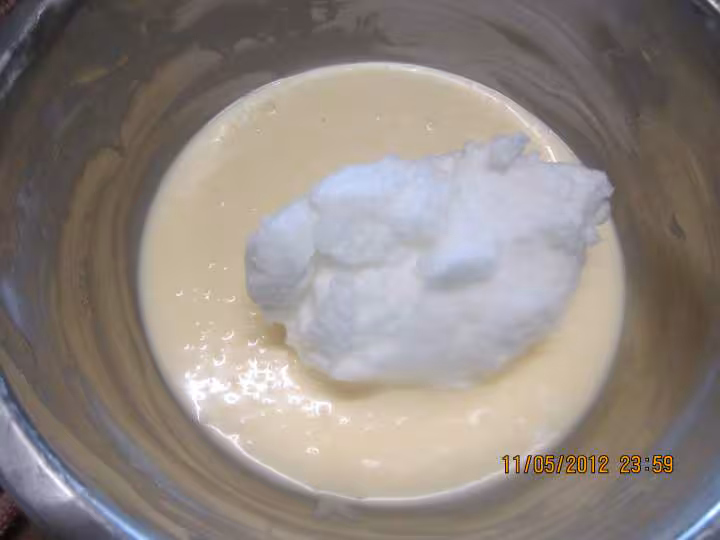 Tiramisu a la mascarpone aux poires et kirsch