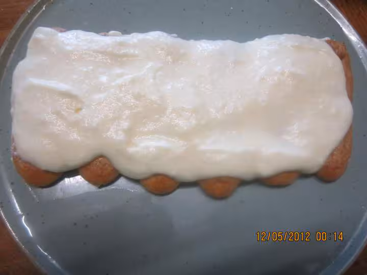 Tiramisu a la mascarpone aux poires et kirsch
