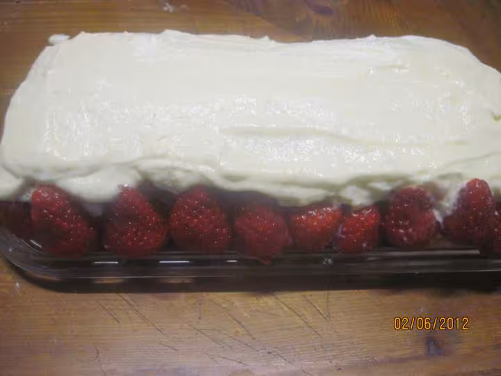Tiramisu au philadelphia et fraises kirsch