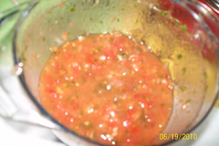 Tomates aux oeufs en cocotte