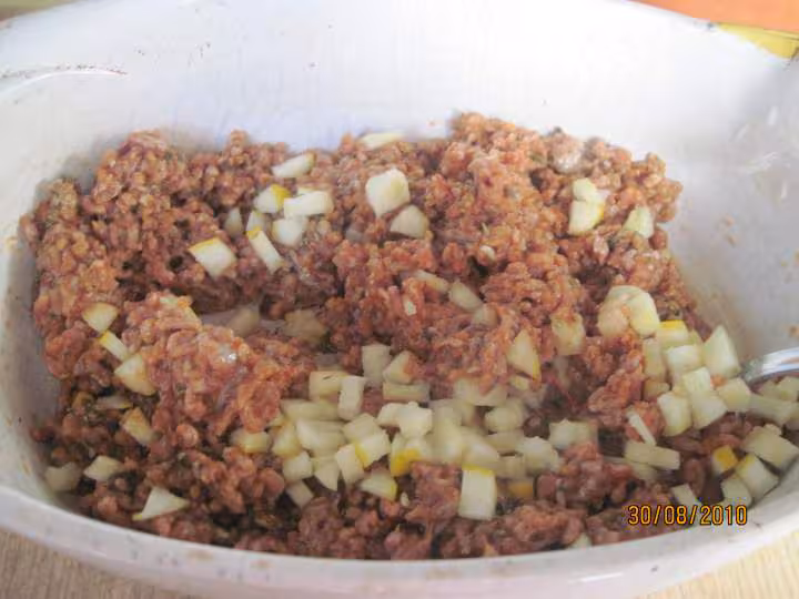 Tomates farcies et poivron a ma facon